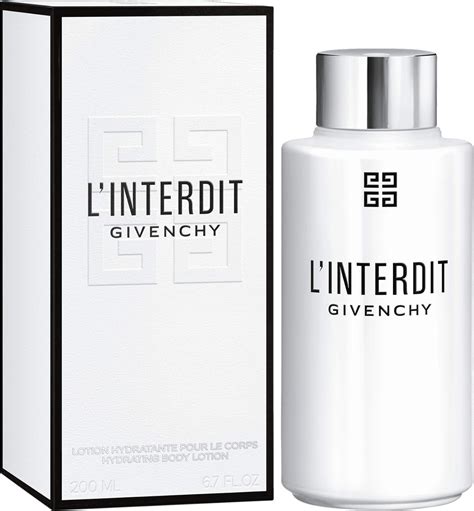 givenchy l'interdit body lotion 200ml|Givenchy L'Interdit Body Lotion 200ml .